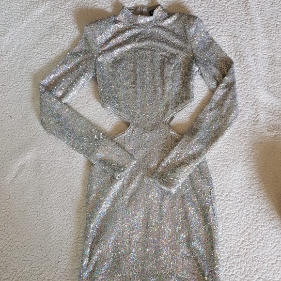 Sequin Bodycon Dress - Picture 2 of 4